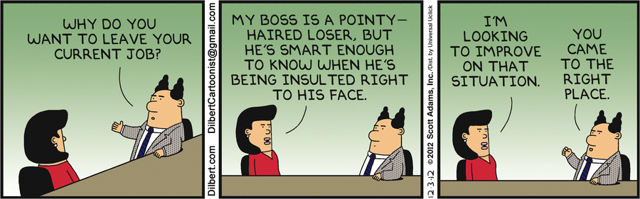 Dilbert Cartoon